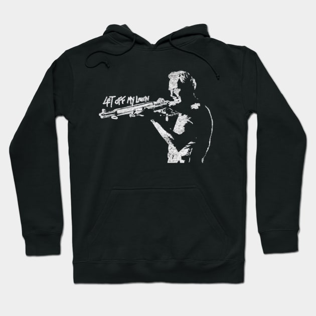 get off my lawn Clint Eastwood Hoodie by TapABCD